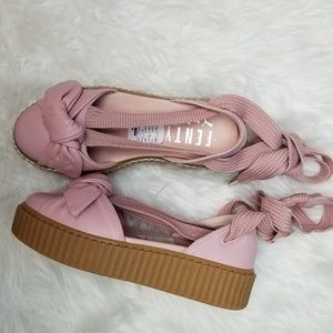 Fenty Puma Bow Creeper Platform Sandals